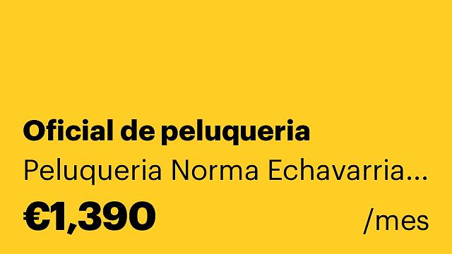 Oficial de peluqueria