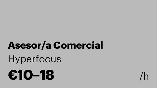 Asesor/a Comercial