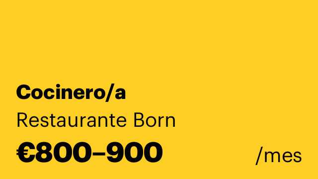 Cocinero/a