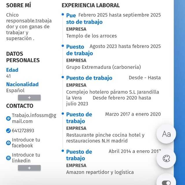 Candidate avatar
