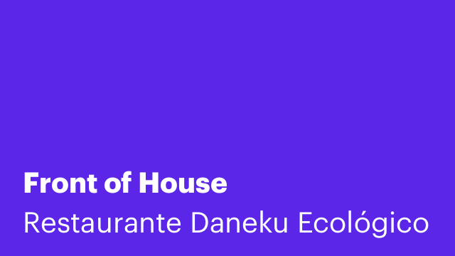 Front of House
