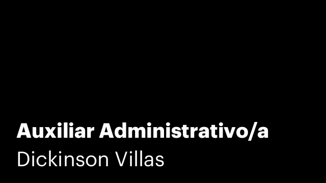 Auxiliar Administrativo/a