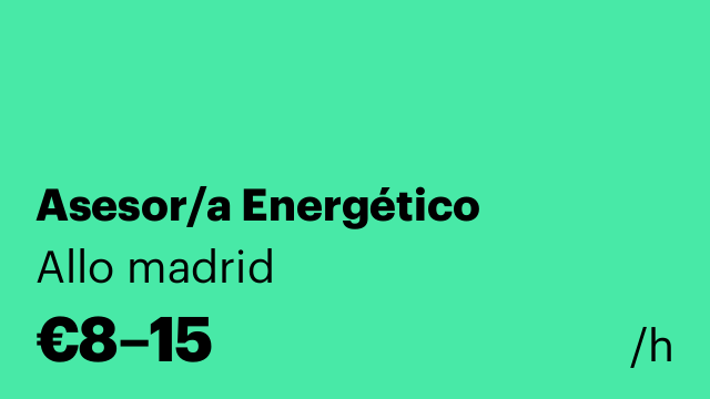 Asesor/a Energético