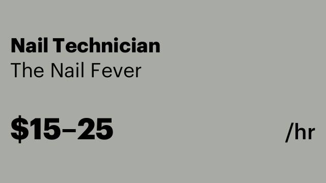 Nail Technician