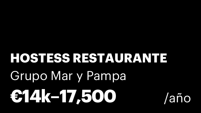 HOSTESS RESTAURANTE