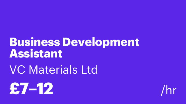 Business Development Assistant