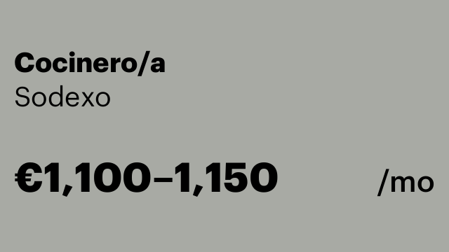 Cocinero/a