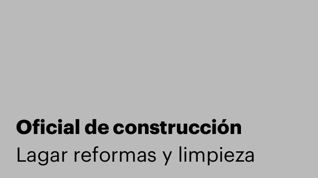 Oficial de construcción