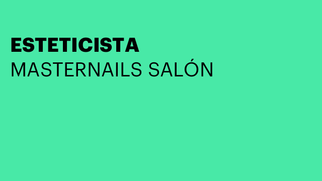 ESTETICISTA
