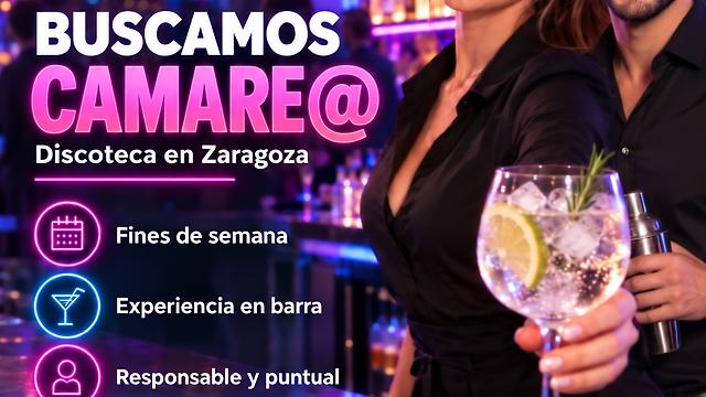 Camarero/a de Discoteca