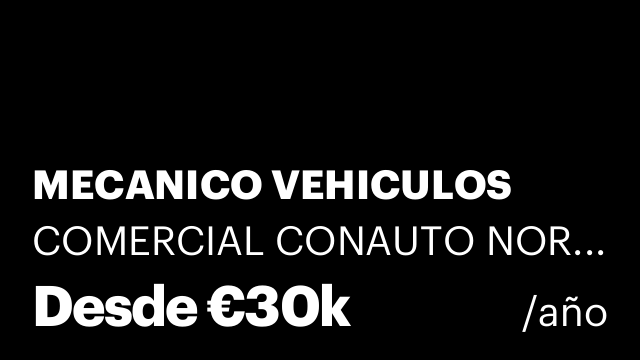 MECANICO VEHICULOS