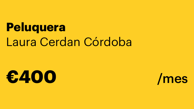 Peluquera