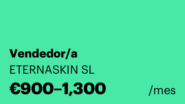 Vendedor/a