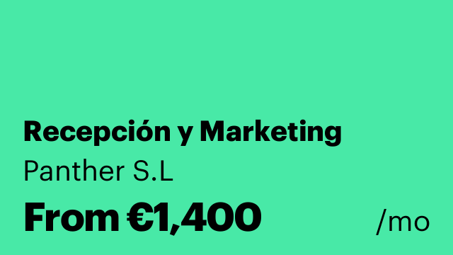Recepción y Marketing