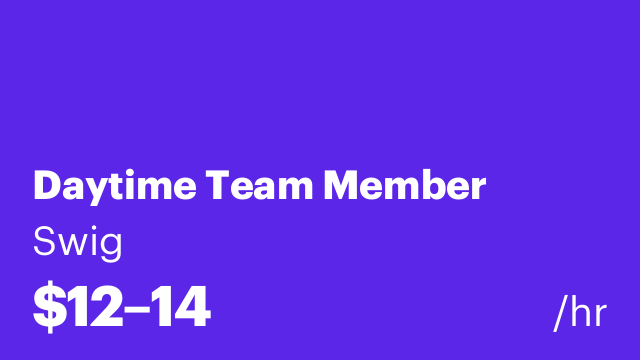 Daytime Team Member