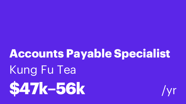 Accounts Payable Specialist