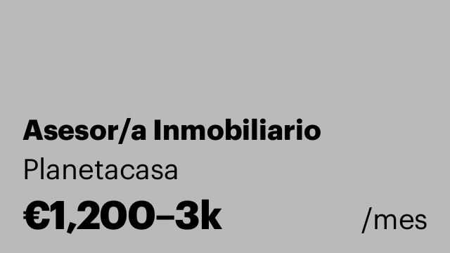Asesor/a Inmobiliario