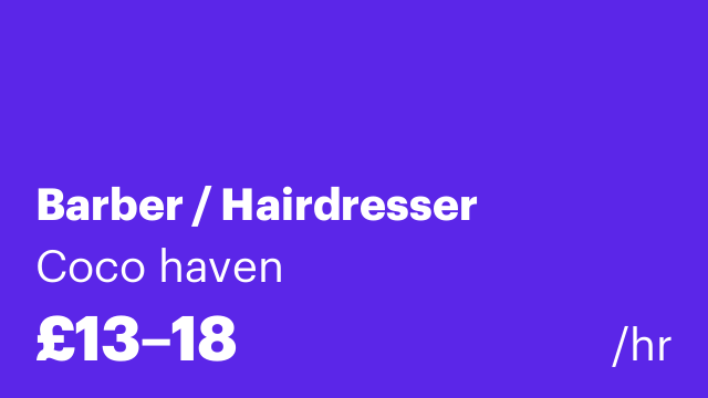 Barber / Hairdresser