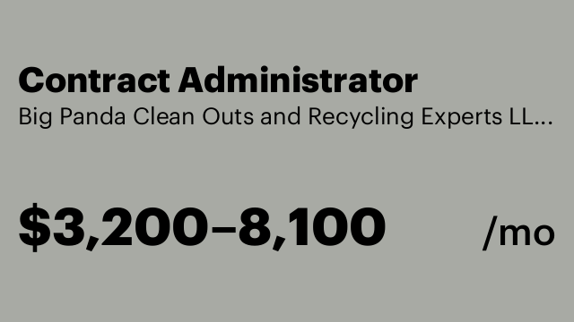 Contract Administrator