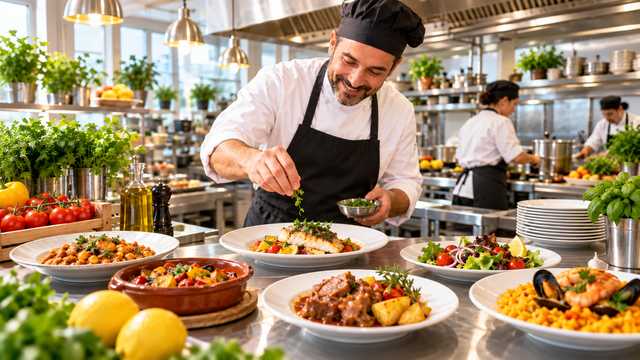 COCINERO CON EXPERIENCIA 1600€ TURNO SEGUIDO DE LUNES A VIERNES