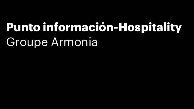 Punto información-Hospitality