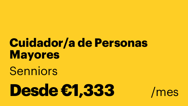 Cuidador/a de Personas Mayores