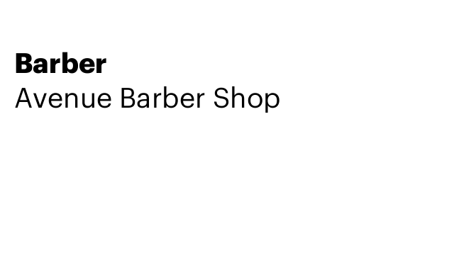 Barber