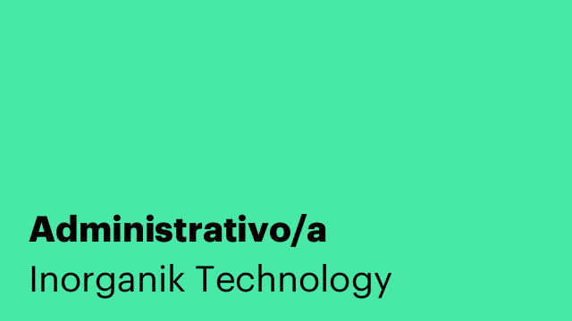 Administrativo/a