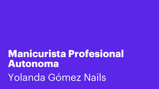 Manicurista Profesional Autonoma