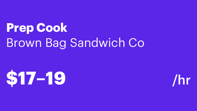 Prep Cook
