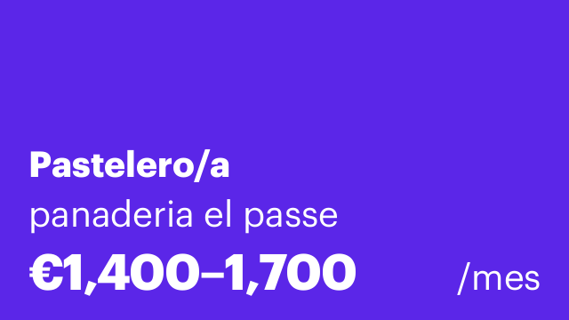 Pastelero/a