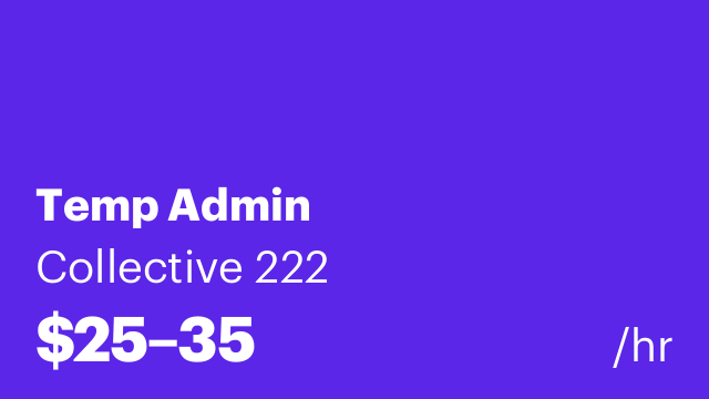 Temp Admin