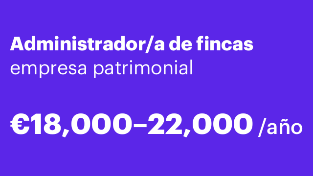 Administrador/a de fincas