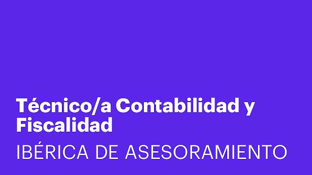 Técnico/a Contabilidad y Fiscalidad
