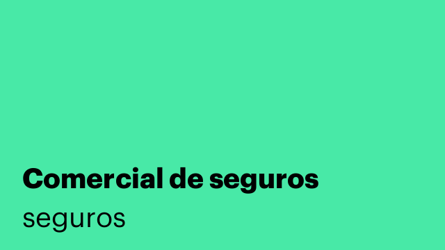 Comercial de seguros
