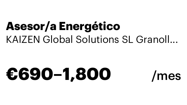 Asesor/a Energético