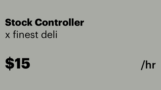 Stock Controller