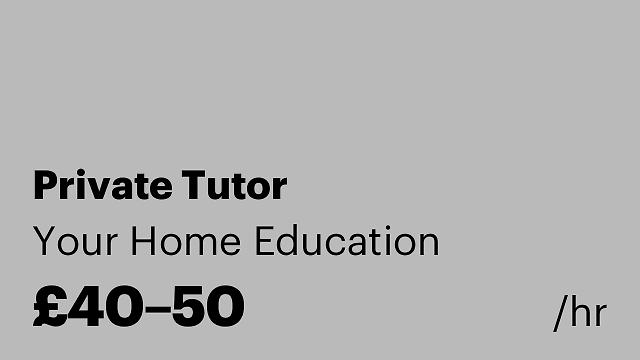 Private Tutor