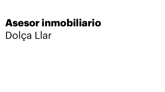 Asesor inmobiliario