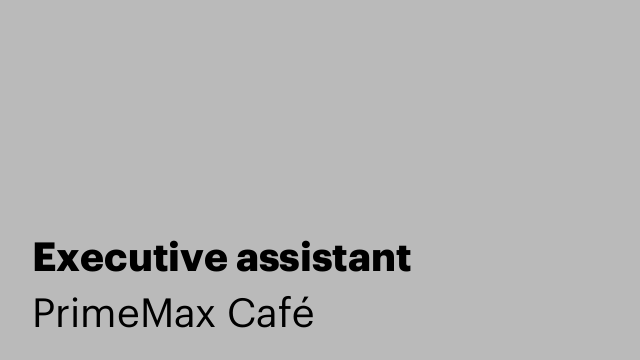 Executive assistant