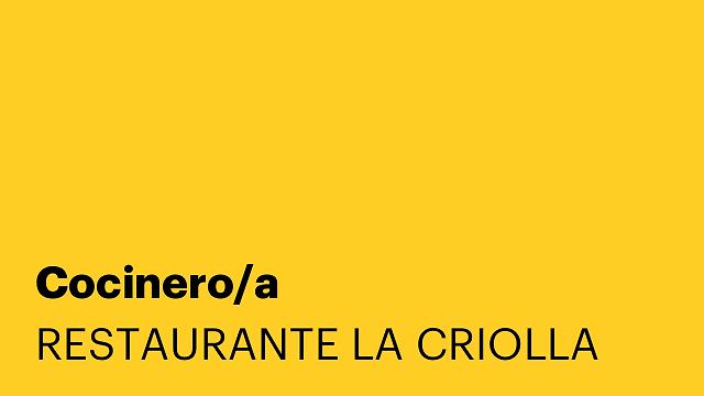 Cocinero/a
