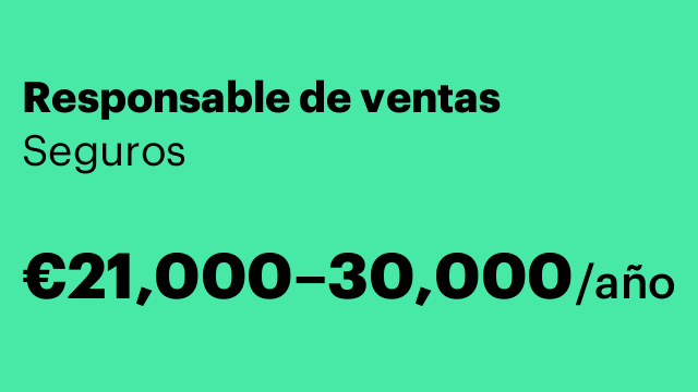 Responsable de ventas