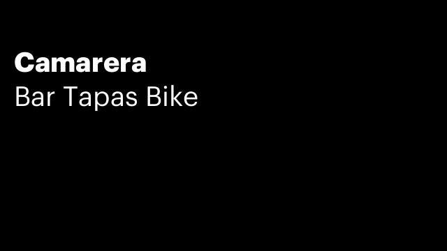 Camarera