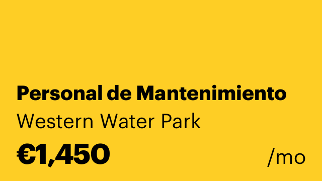 Personal de Mantenimiento