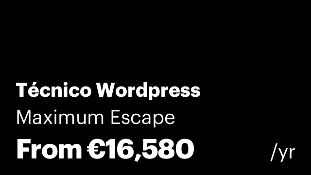 Técnico Wordpress