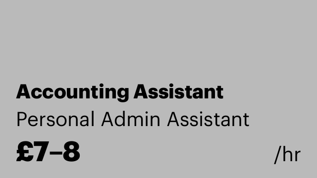 Accounting Assistant