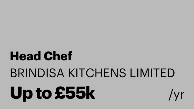 Head Chef
