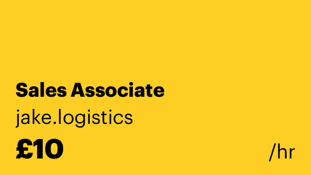 Sales Associate