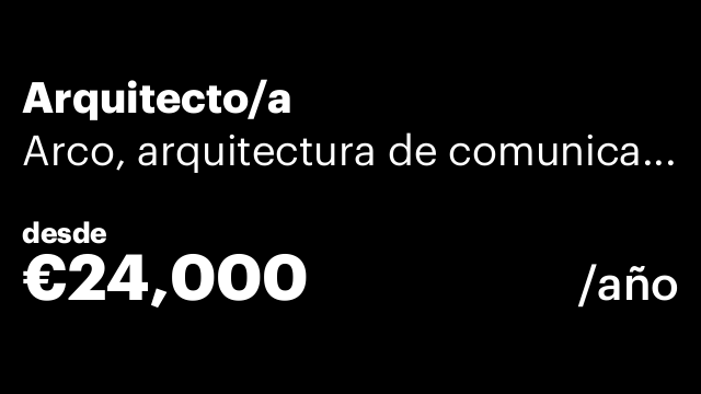 Arquitecto/a