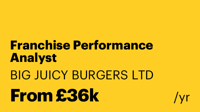 Franchise Performance Analyst